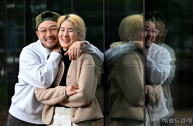 뮤지컬 '라스트 파이브 이어스' 부부 제작진 이지영 연출과 문병권 안무감독이 5일 서울 종로구 세종문화회관에서 헤럴드경제와 인터뷰를 가지고 있다. 임세준 기자