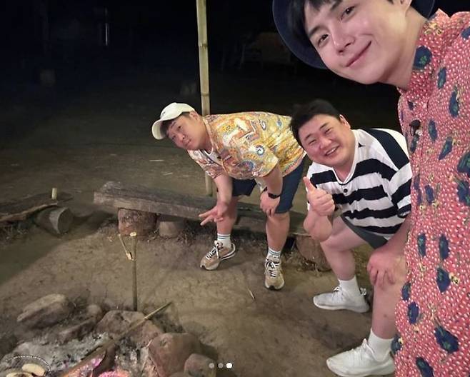 사진=왼쪽부터 문세윤, 김준현, 김선호/김선호 소셜미디어 캡처