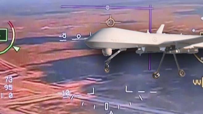 지난해 6월 미군 AI 드론 시험