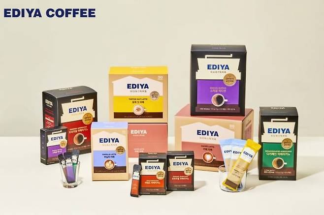 스틱커피 7종 리뉴얼. 이디야커피