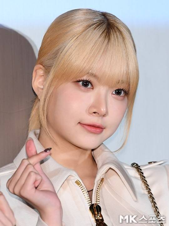 르세라핌 홍은채가 급성 위염 증세로 ‘뮤직뱅크’ MC에 불참한다. 사진=천정환 기자