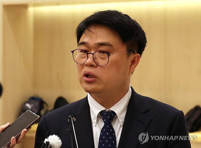질문에 답하는 임현택 차기 의협회장 (서울=연합뉴스) 최재구 기자