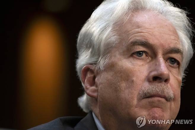 빌 번스 미 중앙정보국(CIA) 국장 [AP 연합뉴스 자료사진. 재판매 및 DB 금지]