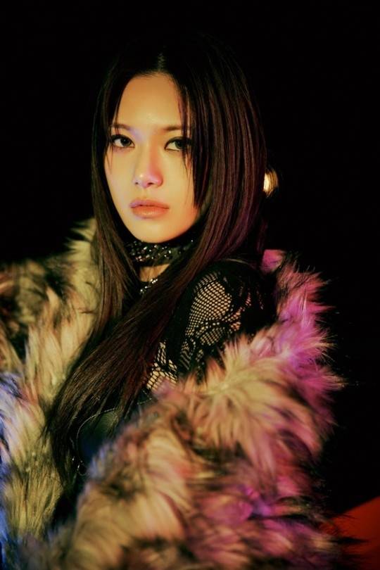 1년 9개월 만에 컴백한 가수 민서. 사진l빌엔터테인먼트