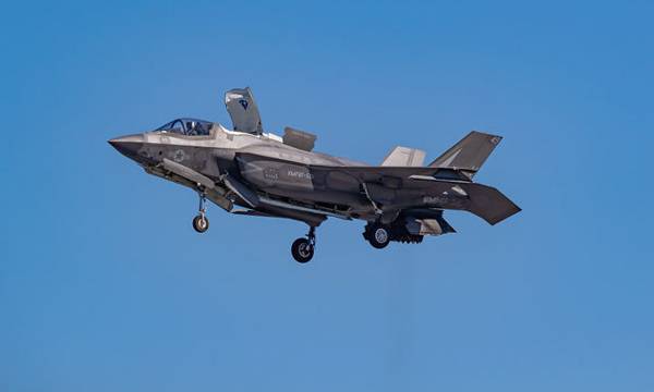 미국 해병대의 F-35B 전투기. 록히드마틴 제공