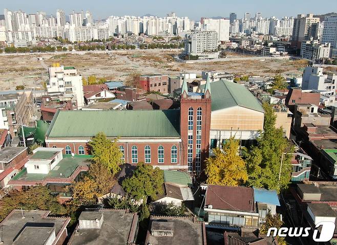 서울 성북구 사랑제일교회 주변 장위10구역.  2020.10.30/뉴스1 ⓒ News1 구윤성 기자