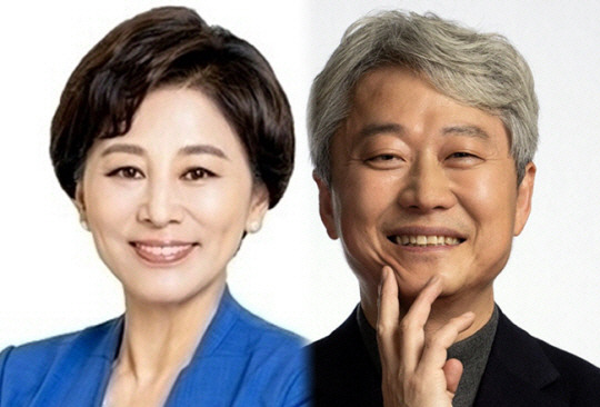 송파병 남인순(왼쪽) 더불어민주당 후보와 김근식 국민의힘 후보.
