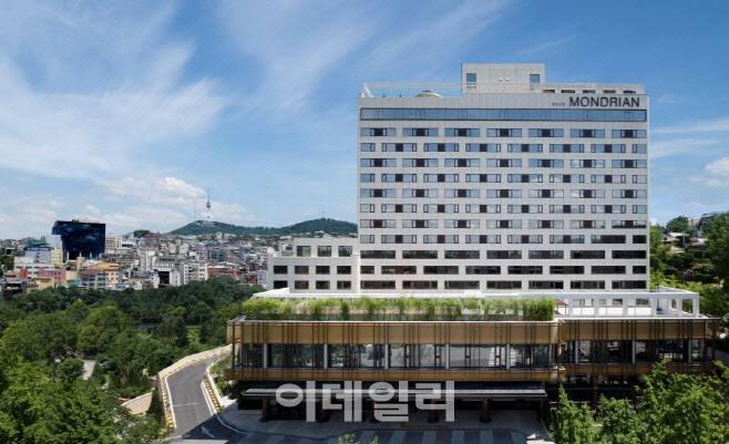 몬드리안 서울 이태원 호텔. (사진=몬드리안호텔)