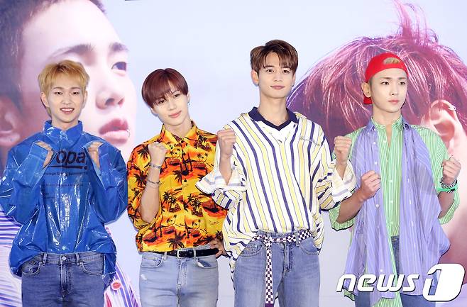 샤이니(SHINee) 온유(왼쪽부터), 태민, 민호, 키 ⓒ News1