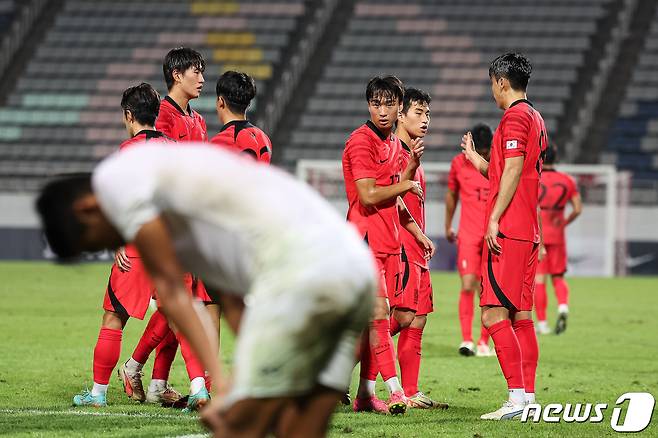 한국 U23 대표팀이 두바이에서 비공개 평가전을 치를 예정이다.2023.9.12/뉴스1 ⓒ News1 유승관 기자