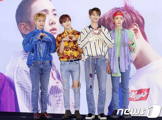 샤이니(SHINee) 온유(왼쪽부터), 태민, 민호, 키 ⓒ News1