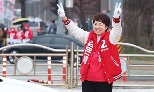 김은혜 국민의힘 경기 성남 분당을 후보. 연합뉴스.