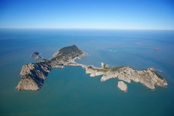 문화재청이 천연기념물로 지정 예고한 전남 신안 만재도 전경. 문화재청 제공