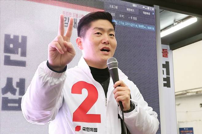 김재섭 국민의힘 서울 도봉갑 후보 ⓒ데일리안 홍금표 기자