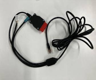 테슬라 진단검사 전용 커넥터.(한국교통안전공단 제공)