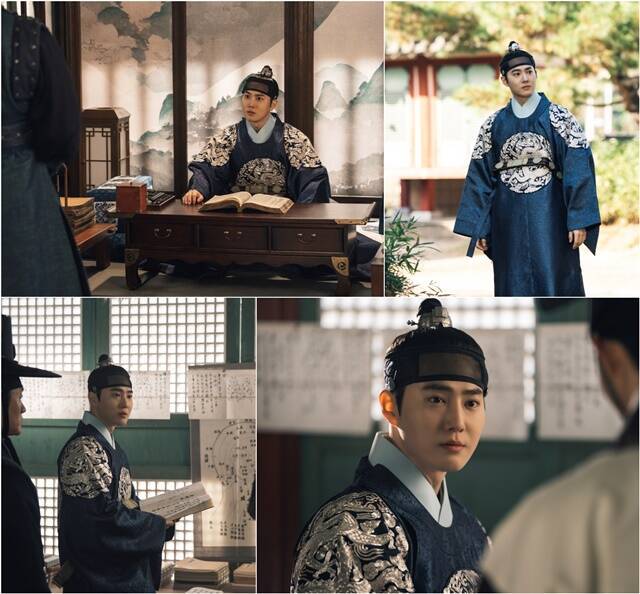 가수 겸 배우 수호 MBN 새 주말 미니시리즈 '세자가 사라졌다'에서 뛰어난 미모의 소유자이자 다툼을 싫어하는 유한 성품을 지닌 세자 이건 역을 맡는다. /MBN