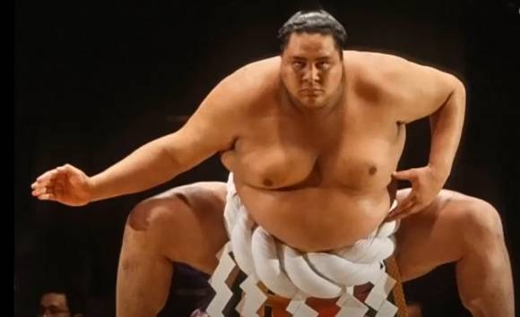 일본 스모 역사상 최초의 외국인 '요코즈나(横綱)'에 올랐던 아케보노 다로가 최근 도쿄의 한 병원에서 세상을 떠났다. 사진은 아케보노. [사진=유튜브 채널 '하나미치의 프로레슬링 이야기']