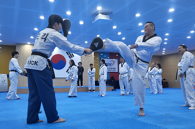 베트남 여행사 대표 태권도원 팸투어. 사진=태권도진흥재단 제공