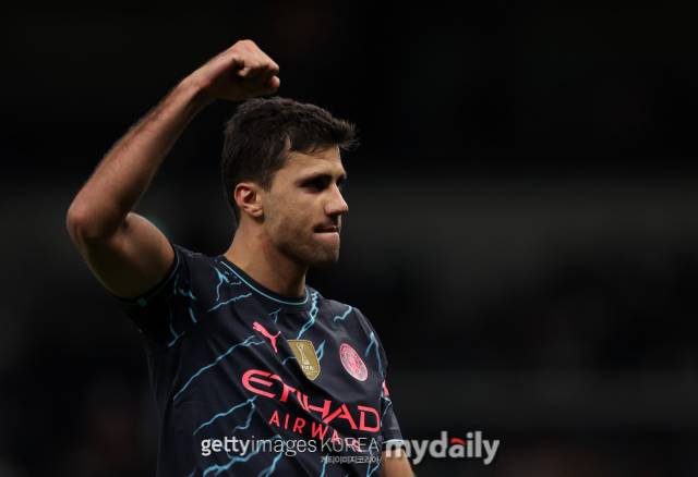 맨체스터 시티 로드리/게티이미지코리아