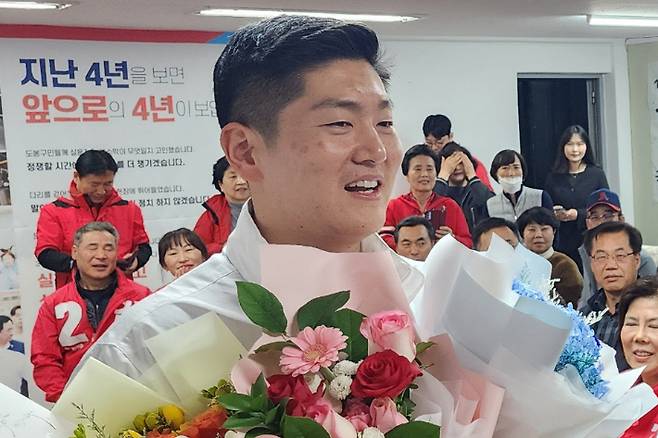 국민의힘 김재섭 당선인. 연합뉴스