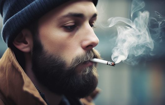 흡연｜출처: 미드저니