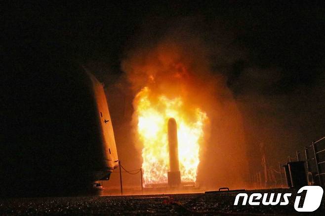 미국의 토마호크 미사일. ⓒ AFP=뉴스1 ⓒ News1 성동훈 기자