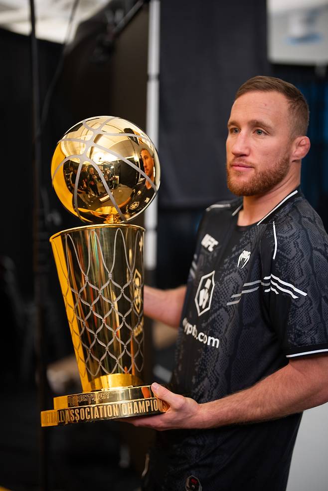 BMF 타이틀전에 나서는 저스틴 게이치. UFC