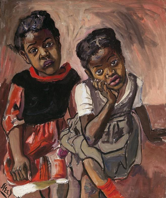 할렘의 두 소녀(1959). /보스턴미술관