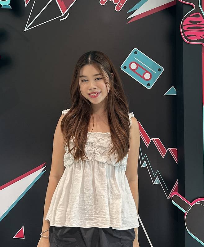 한국 홍보대사를 자처하고 있는 싱가포르 크리에이터 ‘버니스’. [싱가포르=황순민 기자]