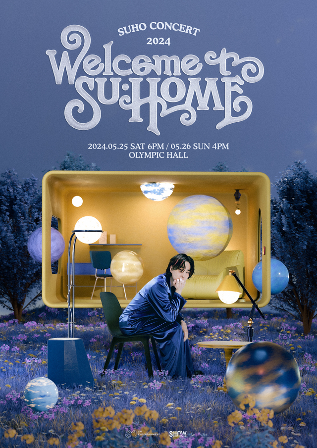 엑소 수호 '2024 수호 콘서트 '수:홈'(2024 SUHO CONCERT 'SU:HOME')' 포스터. / SM엔터테인먼트