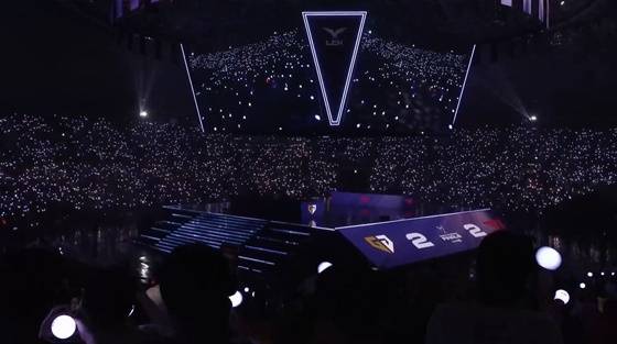 LCK 스프링 결승전[사진=방송 갈무리]