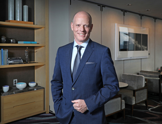 Michael Schmid, the new general manager of Four Seasons Hotel Seoul in Jongno District, central Seoul [PARK SANG-MOON]