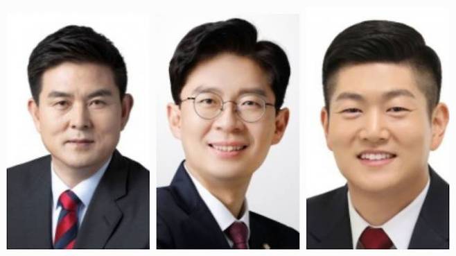 김태호·조정훈·김재섭 국민의힘 국회의원 당선인. 사진=중앙선거관리위원회