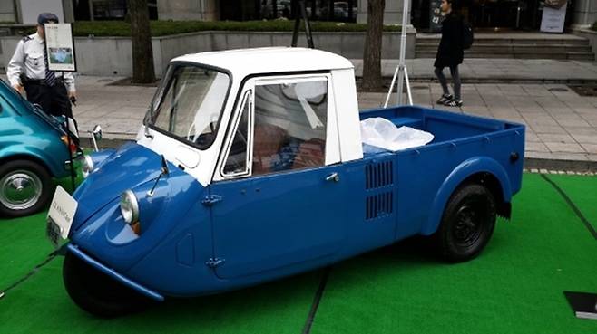 삼륜차인 기아 K360 [사진촬영=최기성 매경닷컴 기자]