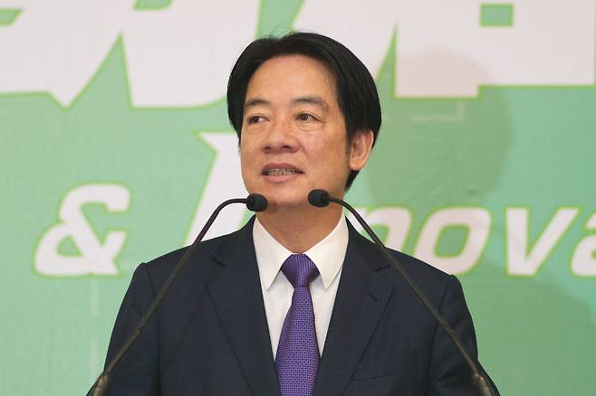라이칭더 대만 총통 당선인 [AFP]