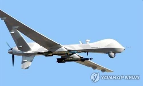 미 공군의 무장 드론 MQ-9 리퍼 [미 공군 제공. 재판매 및 DB 금지]