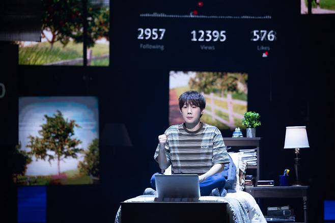 뮤지컬 ‘디어 에반 핸슨’의 한 장면. (사진=에스앤코)