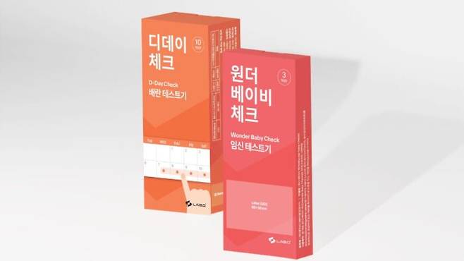 디데이체크, 원더베이비체크 제품 이미지 [사진=랩지노믹스]