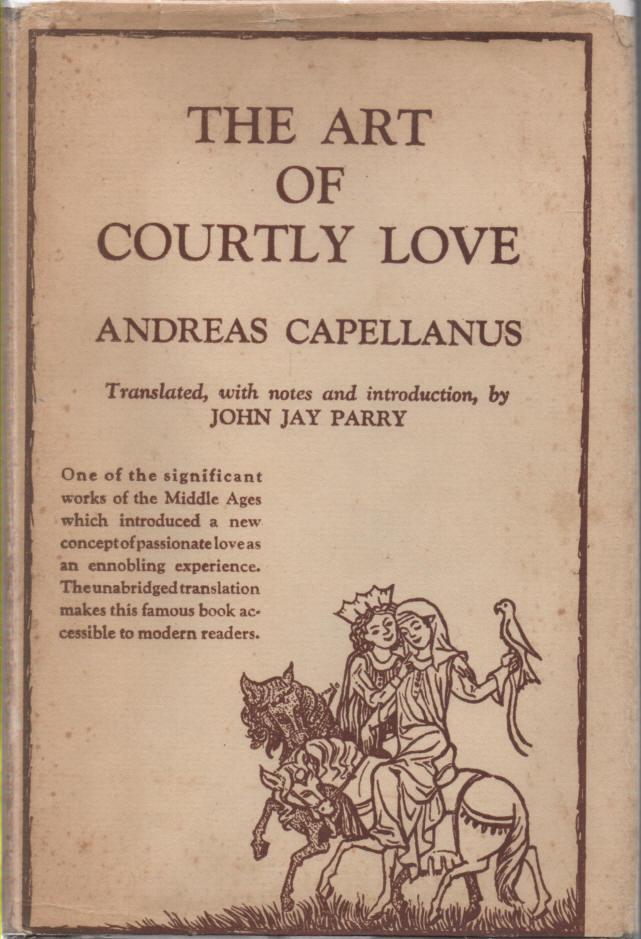 1959년 출간된 안드레아스 카펠라누스의 ‘궁정식 사랑의 기술’(1174년) 번역본. 사진 출처 아마존닷컴