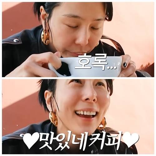 김나영은 아들들을 맡기고 나서 활짝 웃으며 자유를 만끽하는 모습이었지만 눈물이 날 것 같다”며 감정에 복받친 모습을 보였다. 사진=‘김나영의 노필터 tv’ 캡처