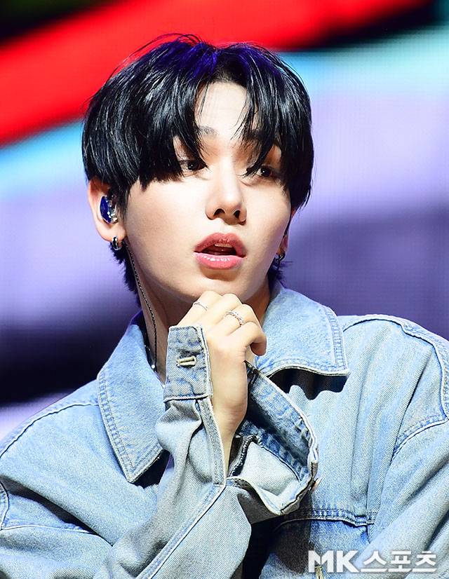 그룹 보이넥스트도어 명재현이 ‘HOW?’ 활동 목표에 대해 언급했다. / 사진 = 김영구 기자