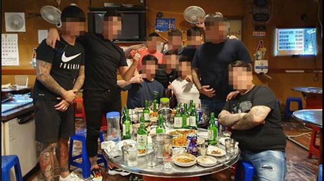 조직원 단체사진