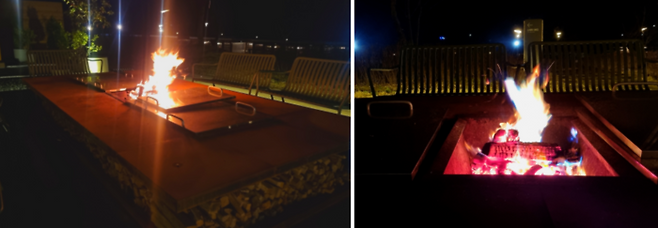 대형 화로 / 사진=스위트호텔 남원