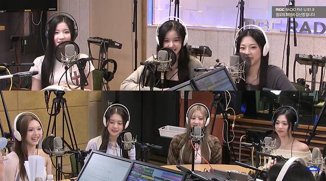 왼쪽 위부터 시계방향으로 아사 파리타 루카 아현 라미 로라 치키타 (사진=MBC FM4U ‘정오의 희망곡 김신영입니다’ 캡처)