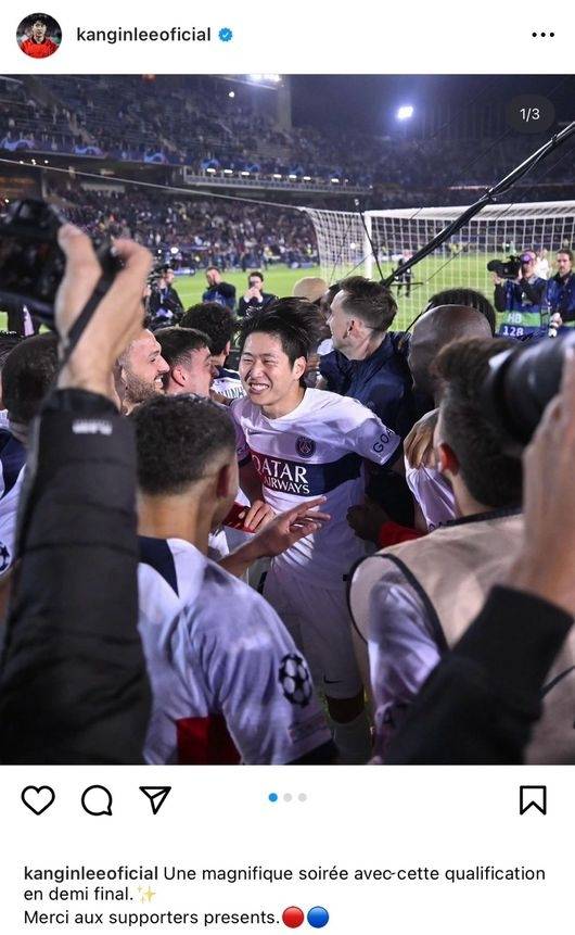 사진=이강인 SNS