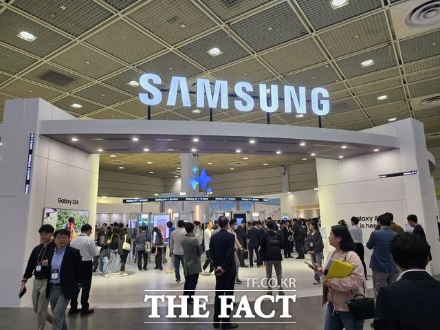 삼성전자는 WIS 2024에서 '갤럭시 AI'를 중심으로 한 일상의 혁신을 소개했다. /최문정 기자