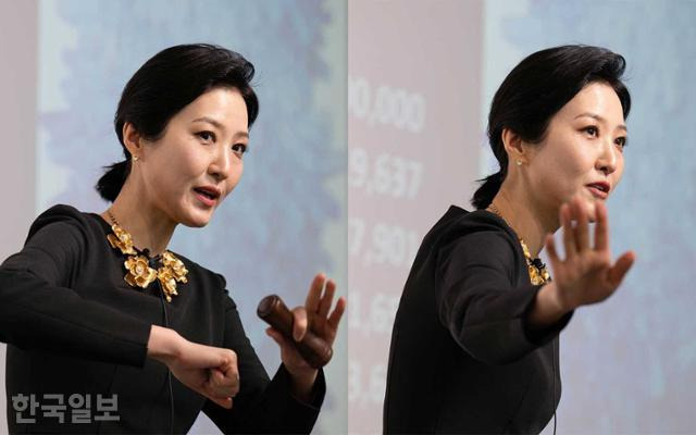 경매봉을 잡는 방법부터 손을 뻗는 각도와 모양까지, 그가 하는 제스처는 수정에 수정을 거듭한 결과다. 이한호 기자