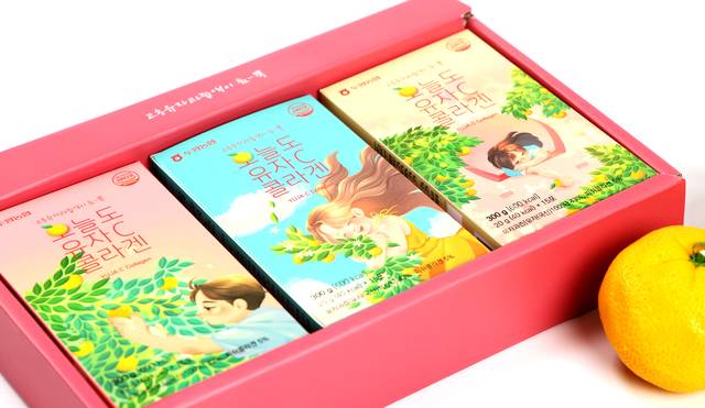 전남 고흥 두원농협의 ‘오늘도유자C콜라겐’.