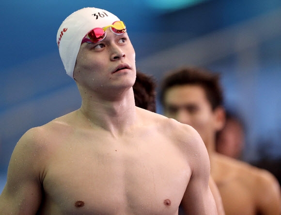 트리메타지딘이 검출된 중국 수영선수 쑨양. AP 연합뉴스
