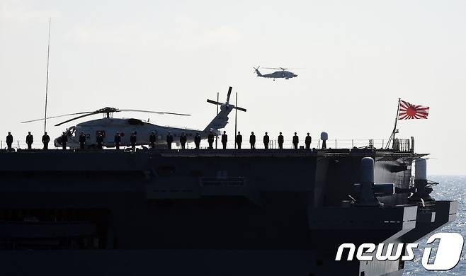 일본 해상자위대가 운용하는 SH-60 헬기. (사진은 기사 내용과 무관함) / 뉴스1 ⓒ News1 ⓒ AFP=뉴스1